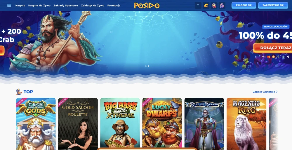 Posido desktop screenshot